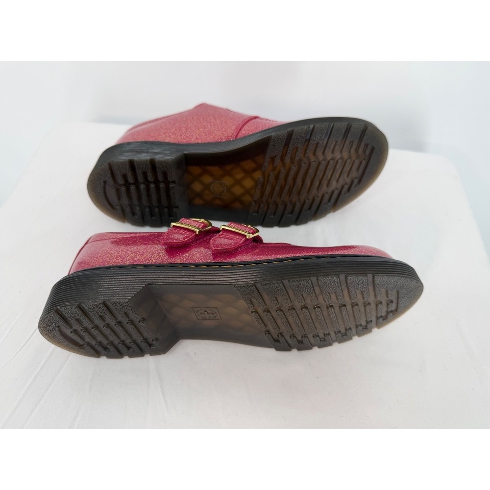 Dr. Martens 8065 Y Pink Glitter Mary Jane Double Strap Shoes 6 Whimsigoth 107-06 - Picture 7 of 16